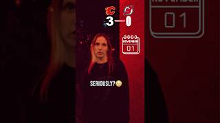 nj devils vs calgary flames POSTGAME THOUGHTS shorts [upl. by Sacram]