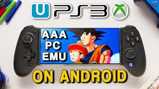 PC Emulation on Android is Insane  PS3 Wii U Xbox 360 amp More [upl. by Ecertak445]