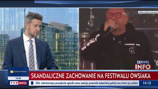 Orwellowskie 2 minuty nienawiści na festiwalu miłości i tolerancji quotPol’and’Rock Festivalquot [upl. by Hoes652]