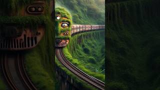 The Verdant Voyage Natures Train Through the Lush Greenery train nautre innostreamvista [upl. by Baumann]