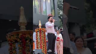 Prithviraj Sukumaran singing Periyone at Kalyan Silks inauguration  Kozhikode  Aadujeevitham [upl. by Nnauol518]