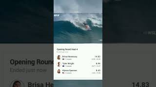 Molly Picklum vs Brisa Hennessy  Hurley Pro Sunset Beach 2024  Semifinals [upl. by Enitnelav364]