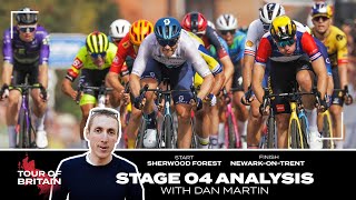 Tour of Britain 2023 Stage 4 race analysis with Dan Martin [upl. by Annas]