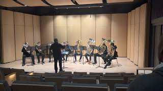 BW TubaEuphonium Ensemble  Achieved is the Glorious Work [upl. by Aryamoy]