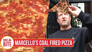 Barstool Pizza Review  Marcellos Coal Fired Pizza Bordentown NJ [upl. by Leontina]