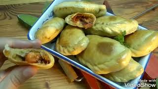 سوفلي التن والطماطم 🌿😘😘😘 Empanadas🍀Soufflé au thon et tomate [upl. by Kondon]