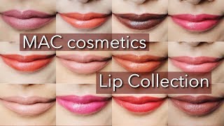 【MAC】リップ紹介！コスメ紹介！ MAC cosmetics MAC Lipsticks [upl. by Carmina]