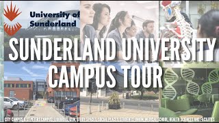 Sunderland University Campus Tour Gym Study Spaces and Medical School [upl. by Xino]