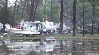 Tornado at Cherrystone Family Campground July 24 2014 [upl. by Bernadine]