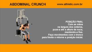 Academia Residencial Athletic Advanced 280M  Abdominal Crunch [upl. by Shiff]