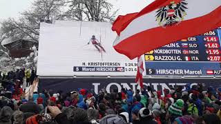 MARCEL HIRSCHER  KITZBÜHEL HAHNENKAMM SLALOM 2019 [upl. by Ury691]