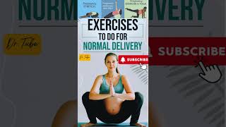 Exercise to do for normal delivery baby pregnancy exercise normal delivery [upl. by Washburn432]