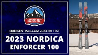 2023 Nordica Enforcer 100  SkiEssentialscom Ski Test [upl. by Heintz480]