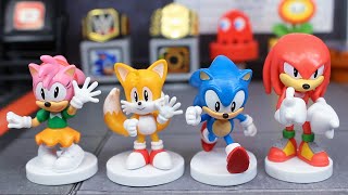 Just Toys Intl Sonic Mini Buildable Figures Review [upl. by Diandre]