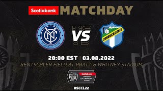 2022 Scotiabank Concacaf Champions League  New York City FC vs Comunicaciones FC [upl. by Sanchez]