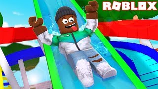 SLIDE DOWN 999999999 FEET IN ROBLOX [upl. by Ennahs]