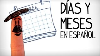 Los días y meses en español [upl. by Craggy]