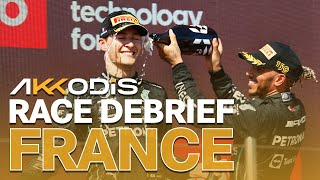 VSCs Double Podium amp More  2022 French GP Akkodis F1 Race Debrief [upl. by Barbarese]