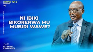 NI IBIKI BIKORERWA MU MUBIRI WAWE 01  Apostle Dr NKURUNZIZA François [upl. by Sadinoel]