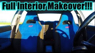 FULL STI INTERIOR Install for my Bugeye WRX [upl. by Amarillas705]