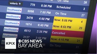 Bay Area air travelers react to new rules on canceled flights lost luggage [upl. by Tloh781]