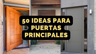 50 Increíbles DISEÑOS DE PUERTAS Ideas y Diseños para Cada Estilo [upl. by Rubina]