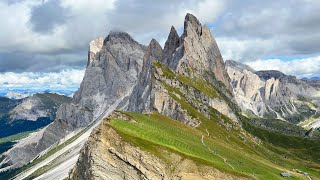 Seceda  Dolomites [upl. by Oinolopa]