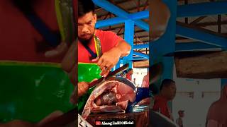 Yellowfin Tuna cutting skills shorts youtubeshorts subscribe [upl. by Elodia]