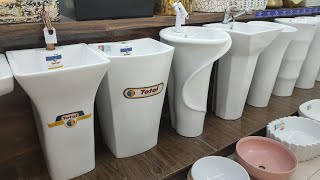 Washbasin One piece washbasins Floor Standing Washbasin in Lahore 2022 New Design [upl. by Chilt]