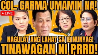 COL ROYINA GARMA UMAMIN NA PAGBUNYAG SA PAGTAWAG NI DUTERTE IKINAGULAT NG QUADCOM [upl. by Adlihtam]