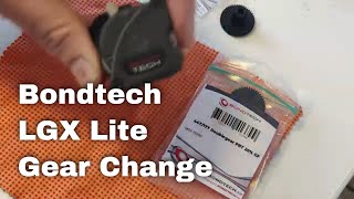 Bondtech LGX Lite Extruder Change spur gear in 90 seconds [upl. by Bechler]