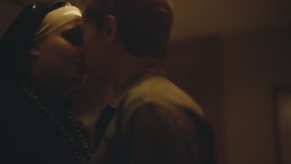 Euphoria 1x06 Kat and Ethan kiss [upl. by Kcirtapnaes287]