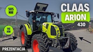 CLAAS ARION 430  nie tylko kombajnami CLAAS stoi  Prezentacja  test ciągnika [upl. by Lawrenson]