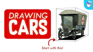 DRAWING CARS – Not as hard as you think [upl. by Guss]