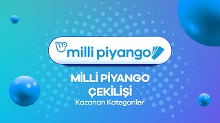 Milli Piyango 9 Nisan 2024 Çekilişi No 84  Kazanan Kategoriler [upl. by Imij]