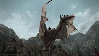 FINAL FANTASY XIV  Rathalos Mount [upl. by Dunc793]