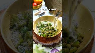 CAPSICUM ACHARSHIMLA MIRCHI KA ACHAR arunavijay recipe food pickle easyrecipe [upl. by Eelarol]