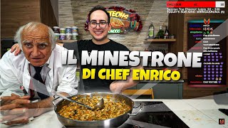 il MINESTRONE di CHEF ENRICO IN CUCINA CON MATTEOHS [upl. by Atinra]