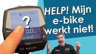 Geen ondersteuning op je ebike Dit moet je doen [upl. by Adnuhsor]