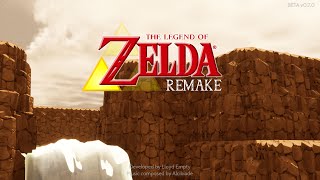 The Legend of Zelda Nes Remake Gameplay Beta v070 [upl. by Bik]