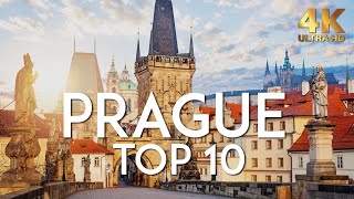 TOP 10 Things to do in PRAGUE  Czechia Travel Guide in 4K [upl. by Eceinert504]