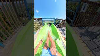 99ft Tall NEARVERTICAL Drop Water Slide [upl. by Edora]