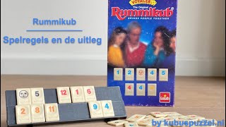 Rummikub uitleg en de spelregels [upl. by Edecrem]