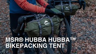 MSR® HUBBA HUBBA™ BIKEPACKING TENT [upl. by Artep]