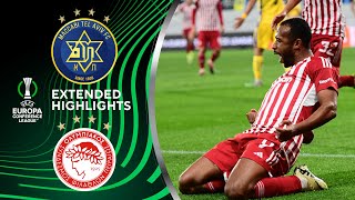 Maccabi TelAviv vs Olympiacos Extended Highlights  UECL Round of 16 2nd Leg  CBS Sports Golazo [upl. by Macnair]