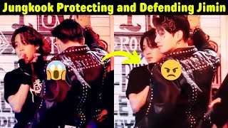 Jungkook Protecting and Defending his small and precious Jimin Hyung [upl. by Nerrat]