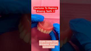 👉🏼BPS DenturesThe Gold Standard for comfortfit and natural appearance katihar viral doctor [upl. by Notsej]