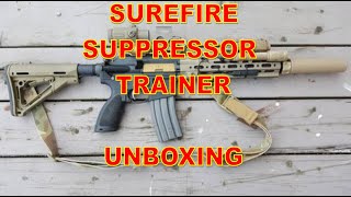 UNBOXING Surefire SOCOM Suppressor Trainer  It Actually Silences [upl. by Berliner676]