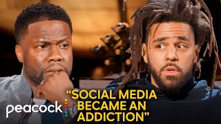 Why J Cole Stays Off Social Media  Hart to Heart [upl. by Ainesy990]