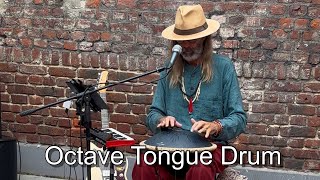 Octave Tongue Drum with looper [upl. by Islaen]